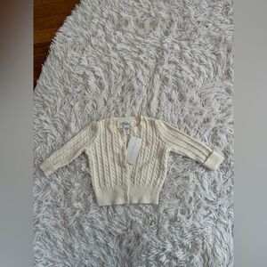 Ralph Lauren Ivory Cable Knit Sweater